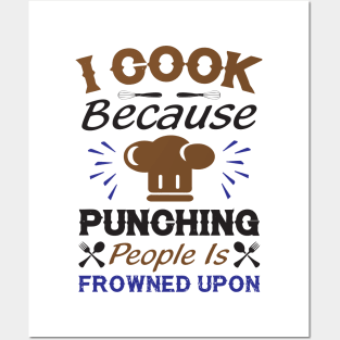 Cooking Quote Posters and Art
